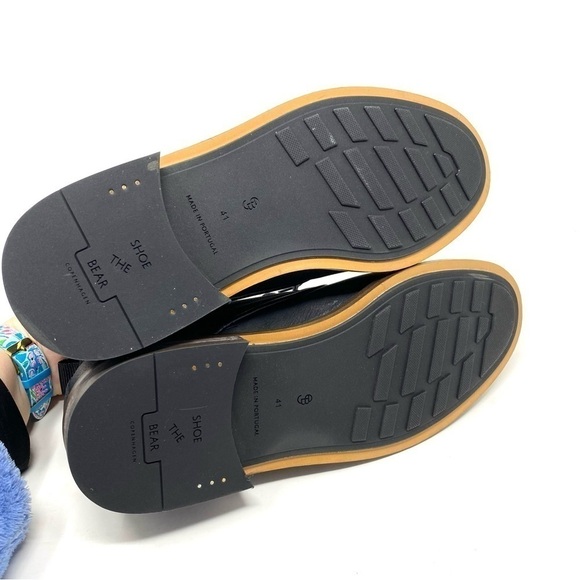 SHOE THE BEAR LEATHER DALTON BOOTS BLACK - Picture 6 of 7